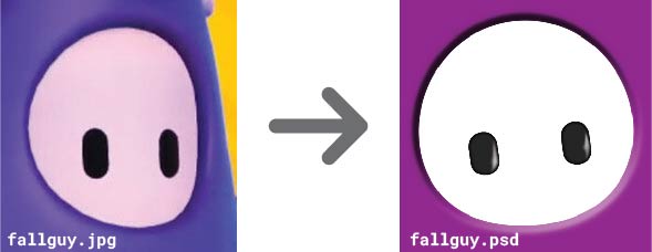 Recreate Simple Image in Photoshop